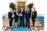 We visited Antalya deputy Mr. Cavit Arı in the parliament.