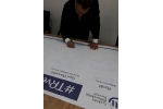 For our efficiency journey, we received our signature from TSE Regional Coordinator Mr. Hasan Demirtaş, TRverimlilik19. Efficiency is our responsibility with all our institutions and organizations!!
