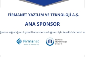 FİRMANET YAZILIM VE TEKNOLOJİ A.Ş. ANA SPONSORUMUZ OLDU!