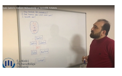 Şakir Şahin's Lecture on Industrial Engineering and Efficiency