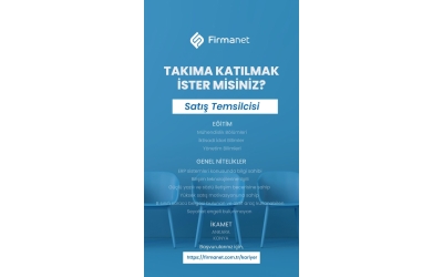 FİRMANET YAZILIM VE TEKNOLOJİ A.Ş.- İŞ İLANI SATIŞ TEMSİLCİSİ