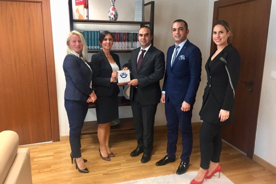 Bilim Sanayi ve Teknoloji Bakan Yardımcısı Sayın Fatih Kaçır Beye ziyarette bulunduk.